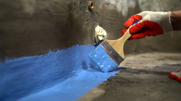 Commercial Basement Waterproofing project at a Jamestown, TN business property by SJ Waterproofing Pros